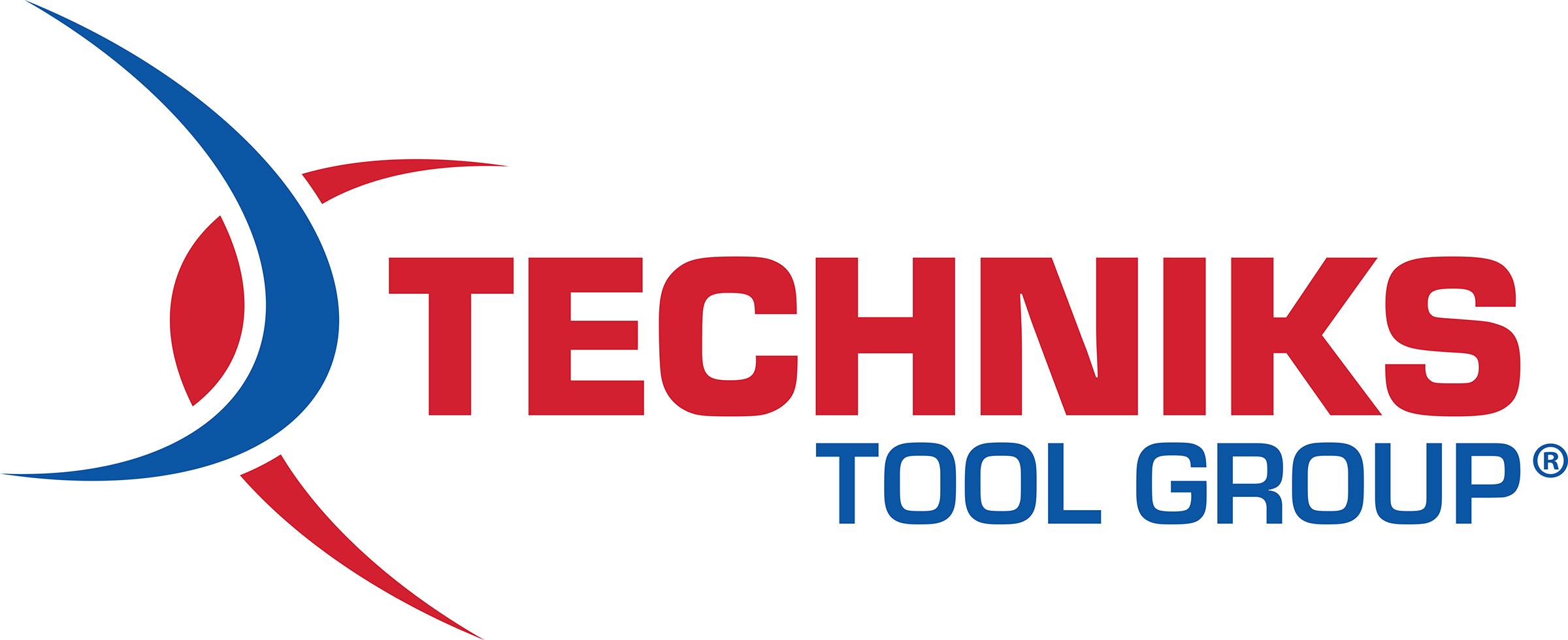 Techniks Tool Group logo with abstract design.